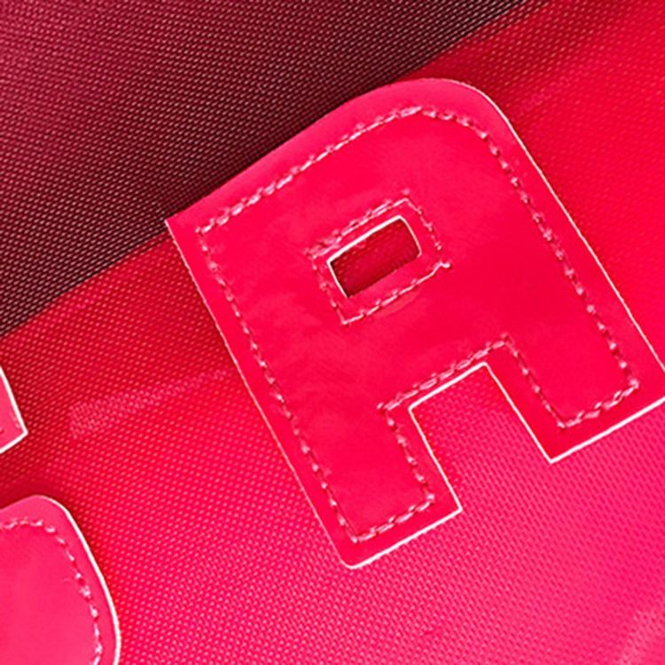 Bokstav Abs Plast Applique Fyrkantiga Tygpåsar