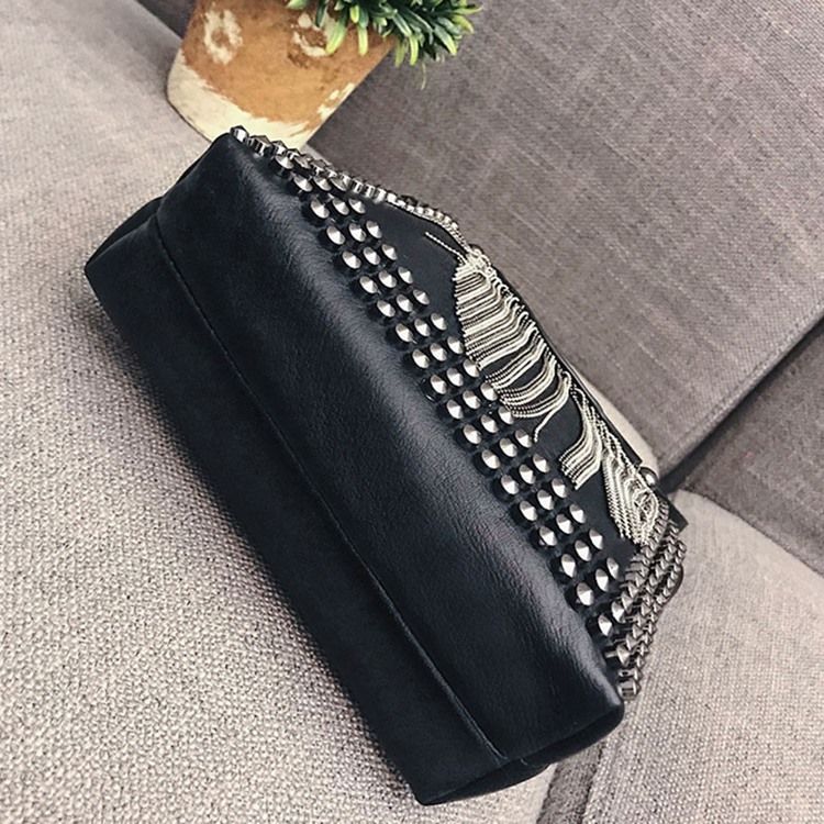 Nit Pu Vanliga Rektangulära Crossbody-Väskor