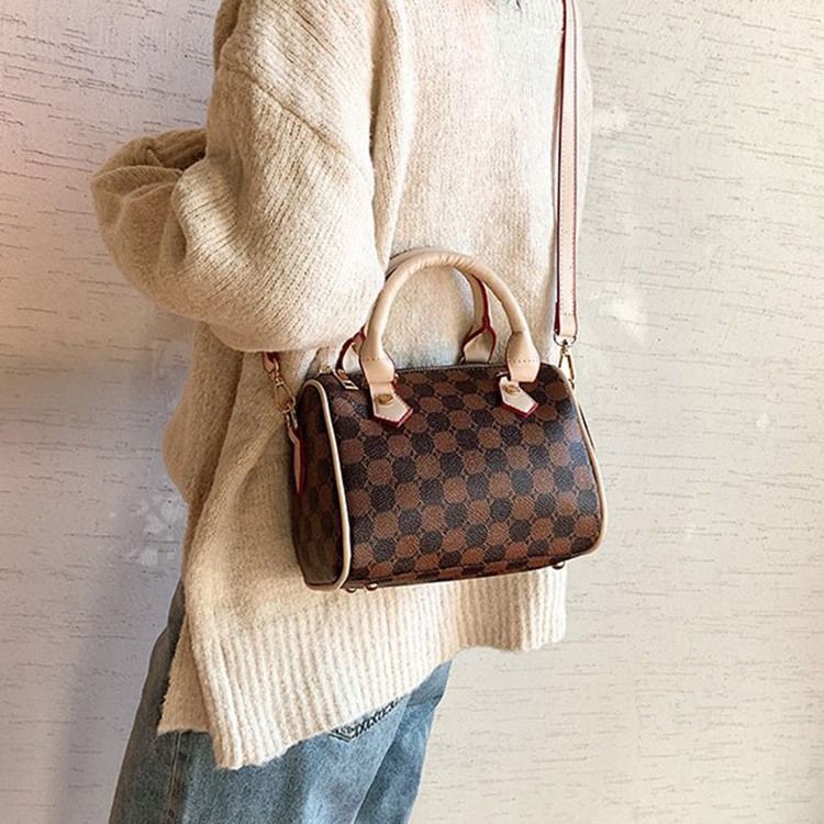 Polka Dots Print Pu Kuddar Tygpåsar