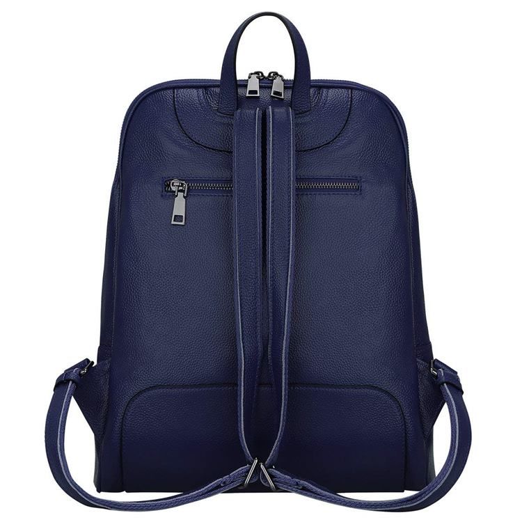 Vanlig Casual Zipper Medium Ryggsäck