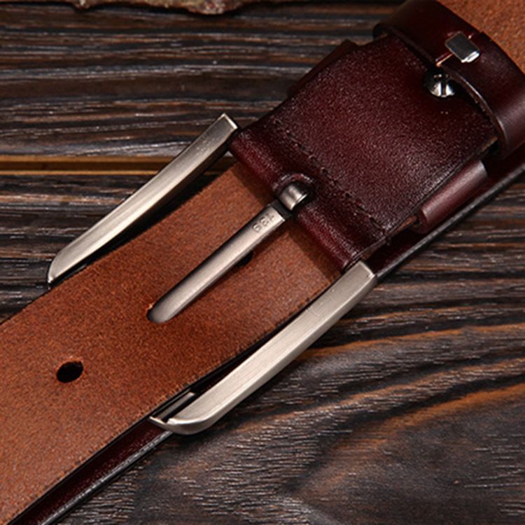 Lädernålsspänne Casual Alloy Bälte