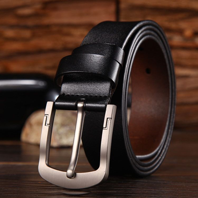 Lädernålsspänne Casual Alloy Bälte