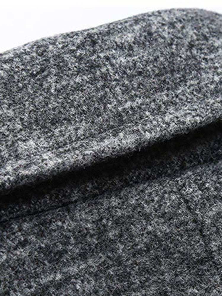 Vanlig Lapel Standard Slim Casual Coat