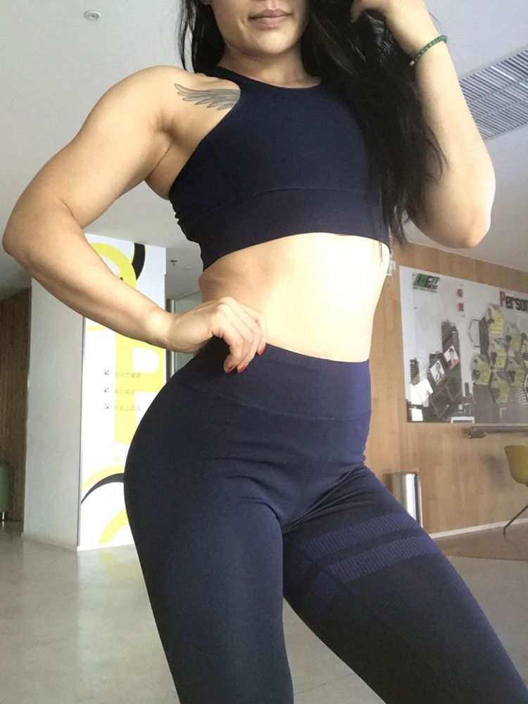 Andas Ärmlös Yoga Träningsset För Kvinnor
