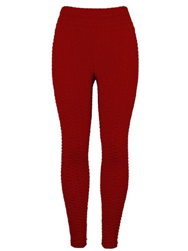 Andas Ankellängd Yogabyxor Med Hög Midja Tiktok Leggings