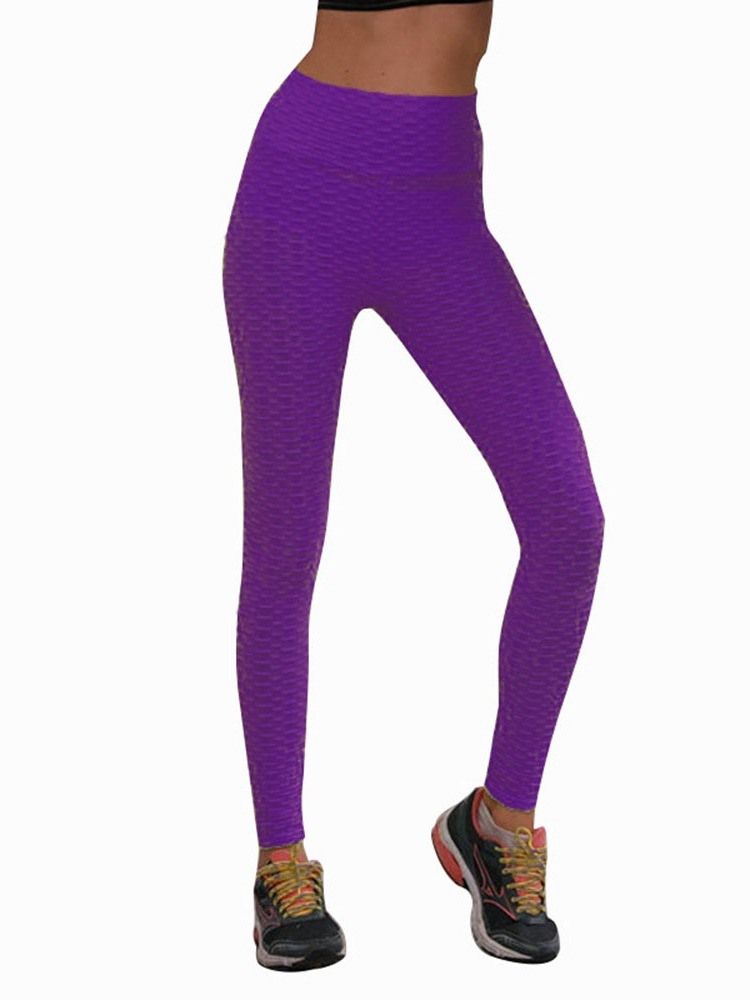 Andas Ankellängd Yogabyxor Med Hög Midja Tiktok Leggings