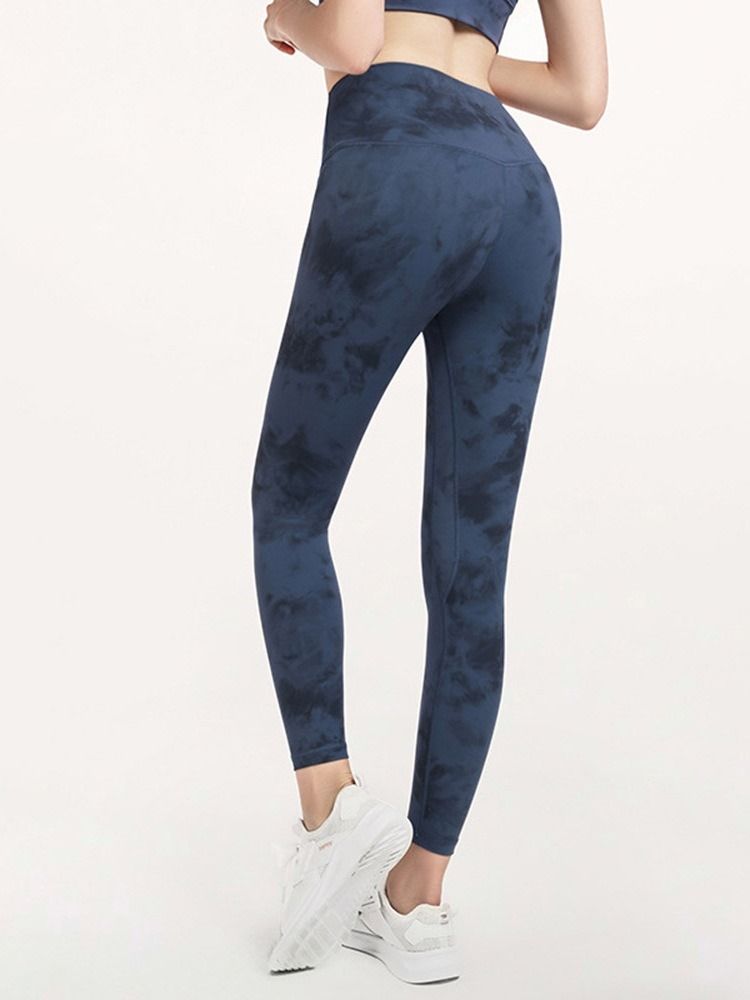 Andas Kamouflage Nylon Dam Badminton Byxor Yoga Byxor Hög Midja Tiktok Leggings
