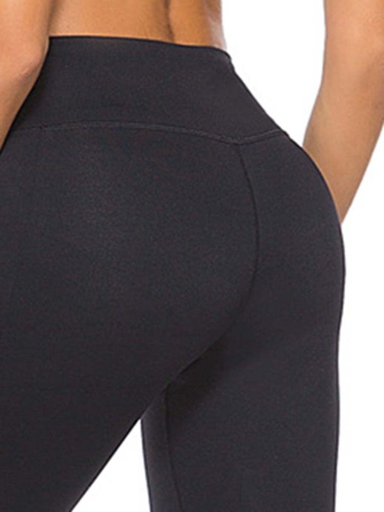 Andas Mesh Patchwork Solid Ping-Pong Yoga Byxor Tiktok Leggings Med Hög Midja