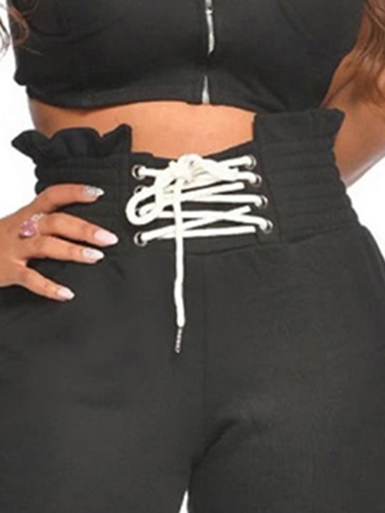 Andningsbar Solid Polyester Ärmlös Fullängds Klädsatser