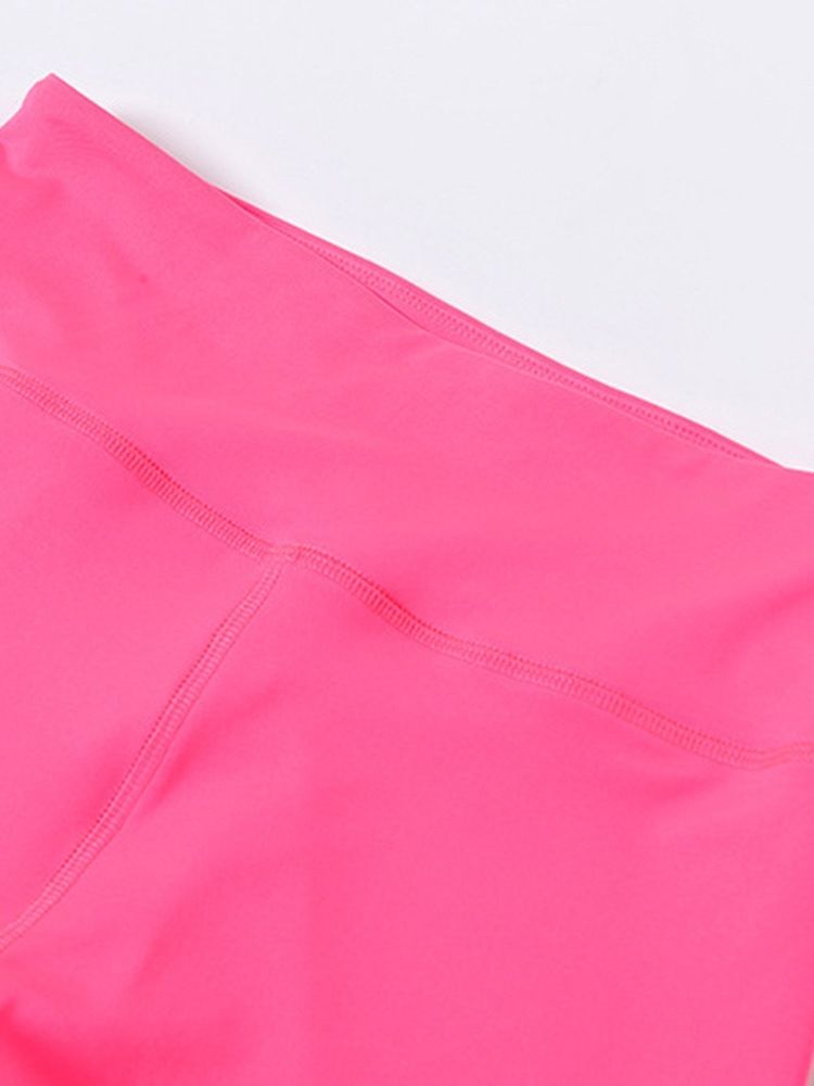 Anti-Svett Polyester Solid Dragkedja Långärmad Klädset