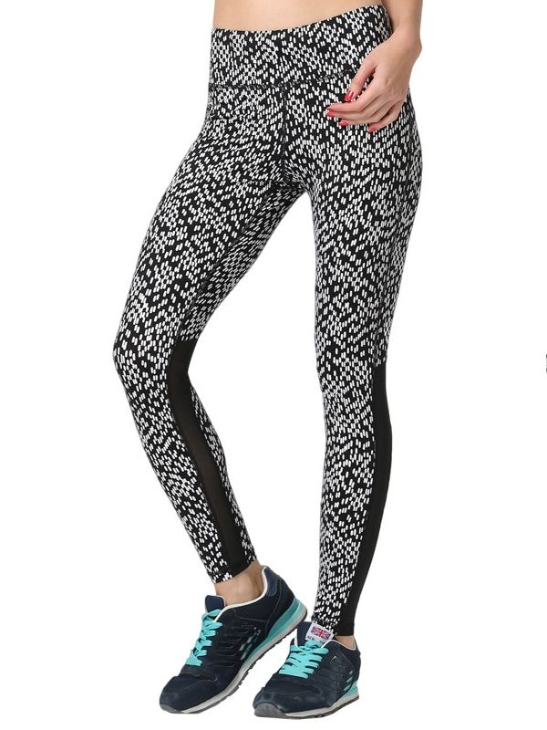 Damer Anti-Svett Ankel Längd Gym Sport Yoga Byxor Hög Midja Tiktok Leggings