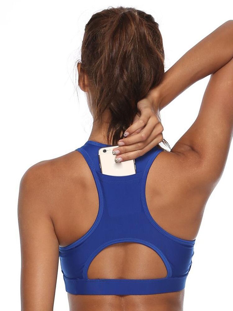 Damer Vanlig Ryggficka Löpning Yoga Sports Bh