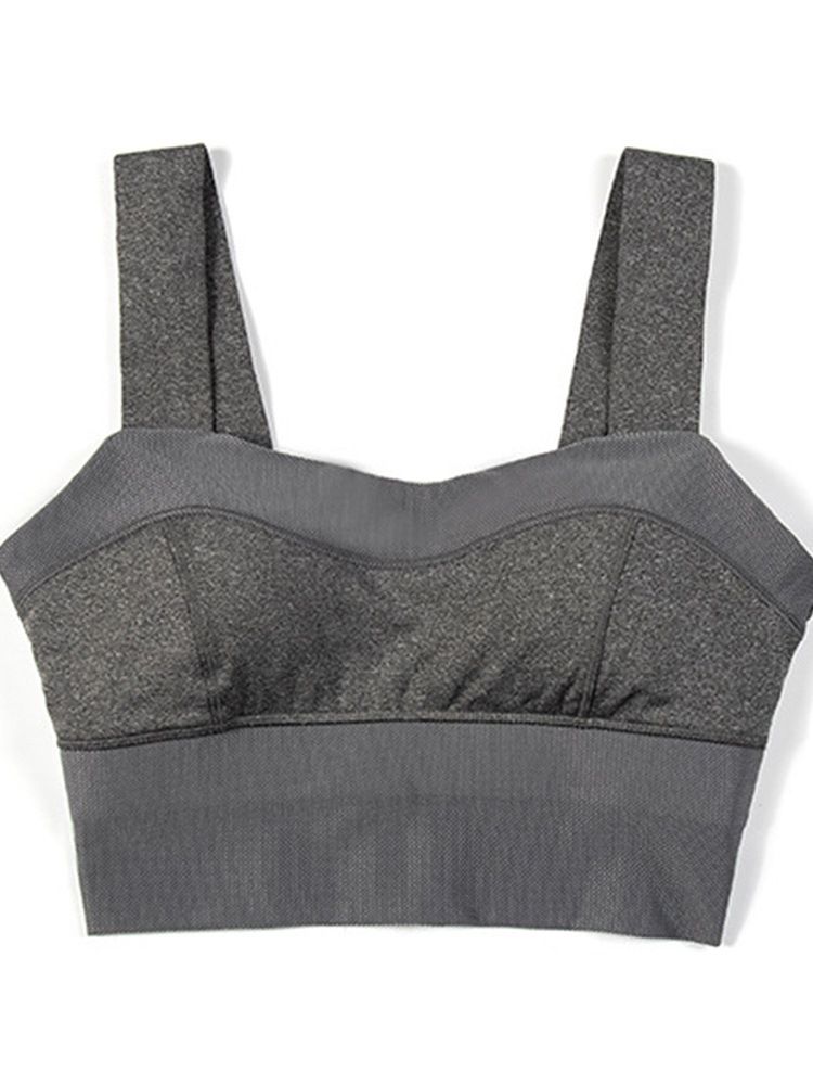 Enkla Ventilerande Icke-Justerade Remmar Full Cup Sport-Bh