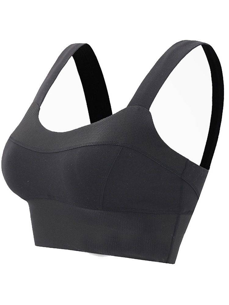 Enkla Ventilerande Icke-Justerade Remmar Full Cup Sport-Bh