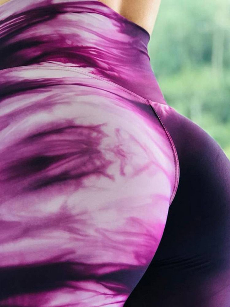 Gradient Andas Push Up Gym Sport Yoga Byxor Tiktok Leggings Med Hög Midja