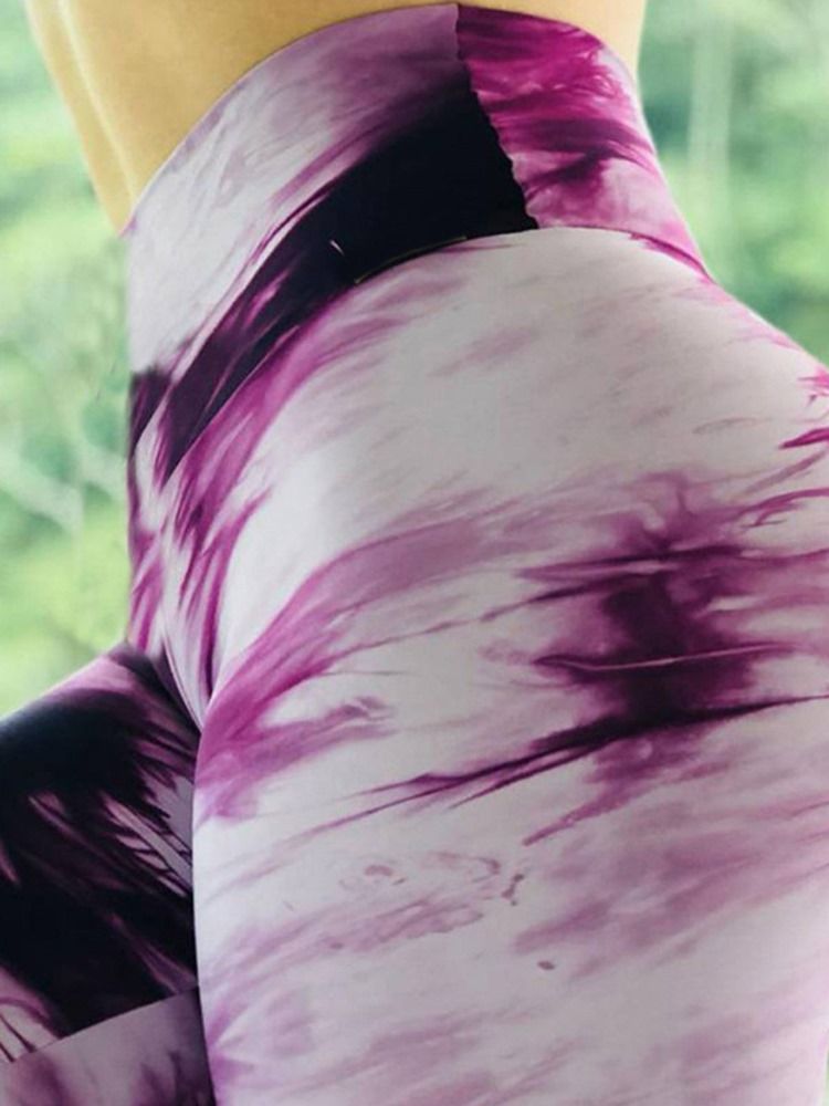 Gradient Andas Push Up Gym Sport Yoga Byxor Tiktok Leggings Med Hög Midja