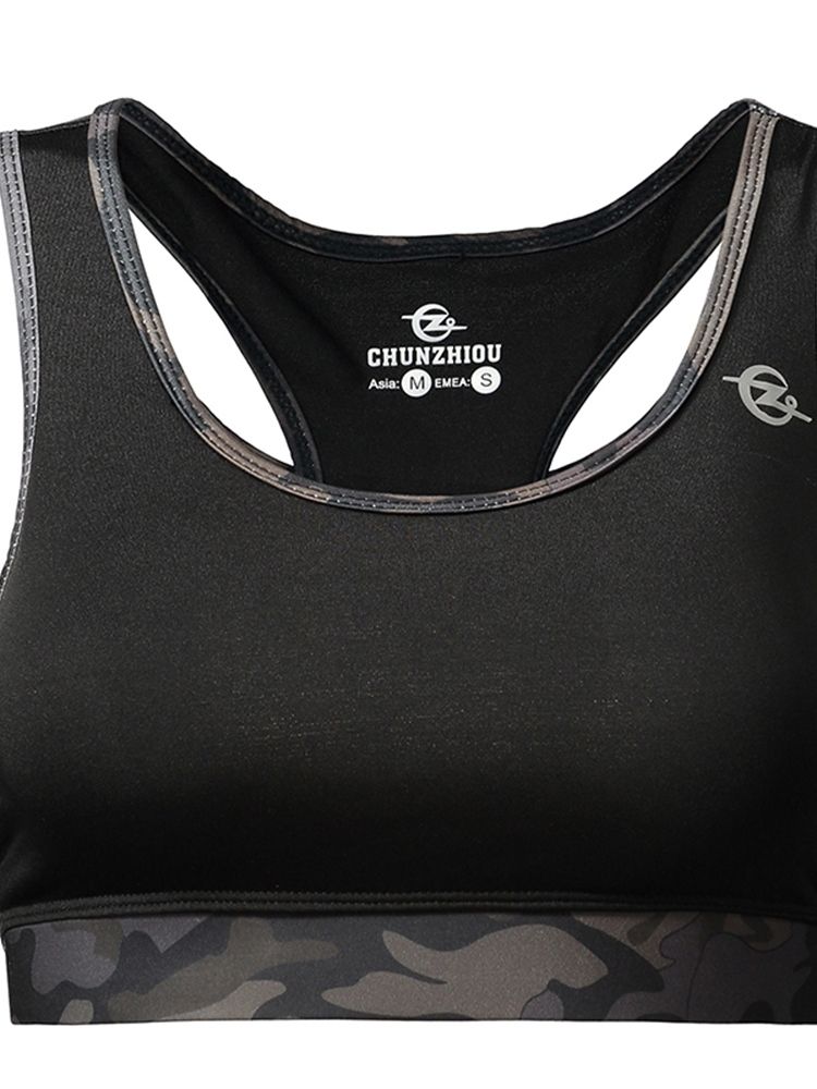 Icke-Justerade Remmar Polyester Free Wire Sports Bh