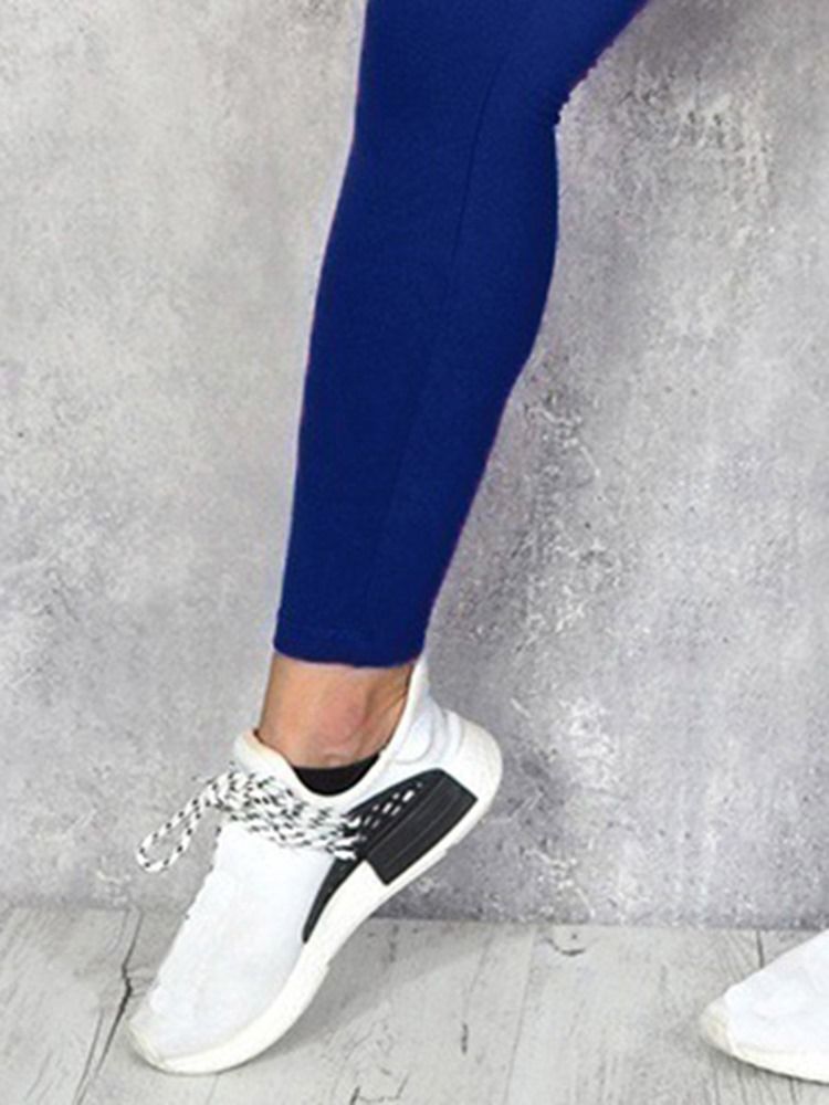 Kvinnors Brev Andas Löparyoga Byxor Tiktok Leggings Med Hög Midja