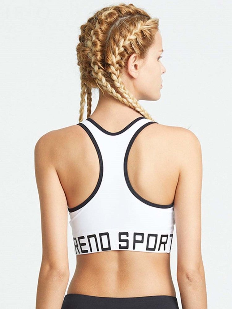 Letter Push Up Full Cup Gratis Wire Sport Bh