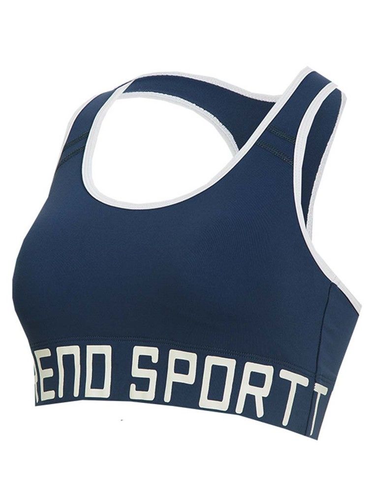 Letter Push Up Full Cup Gratis Wire Sport Bh