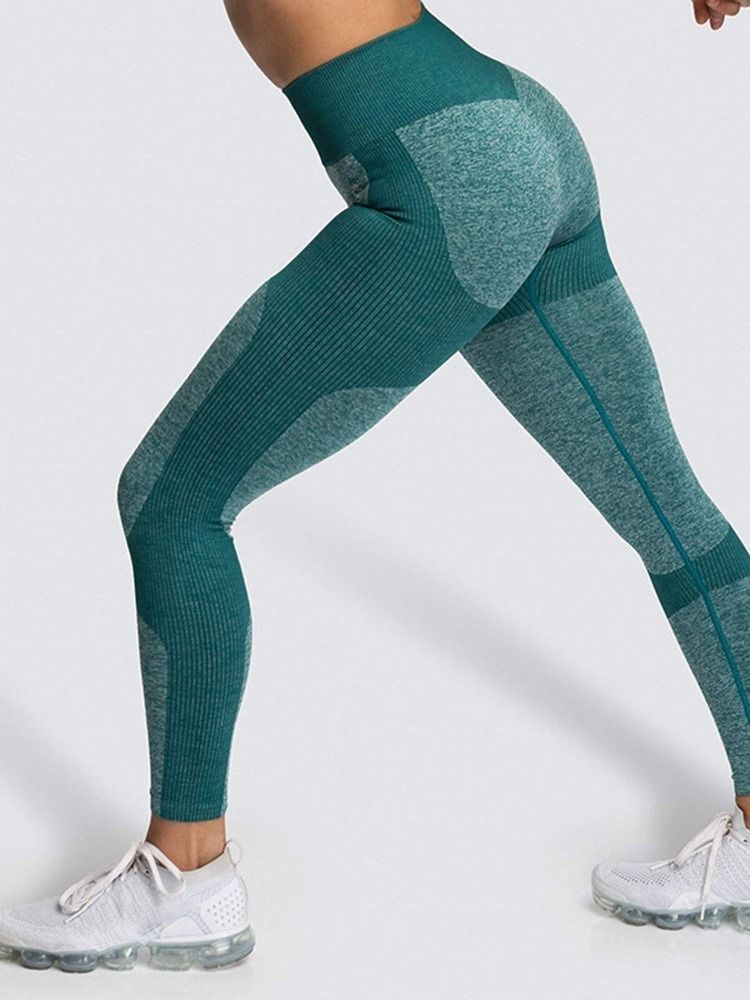 Nylon Anti-Svett Color Block Four Seasons Yoga Byxor