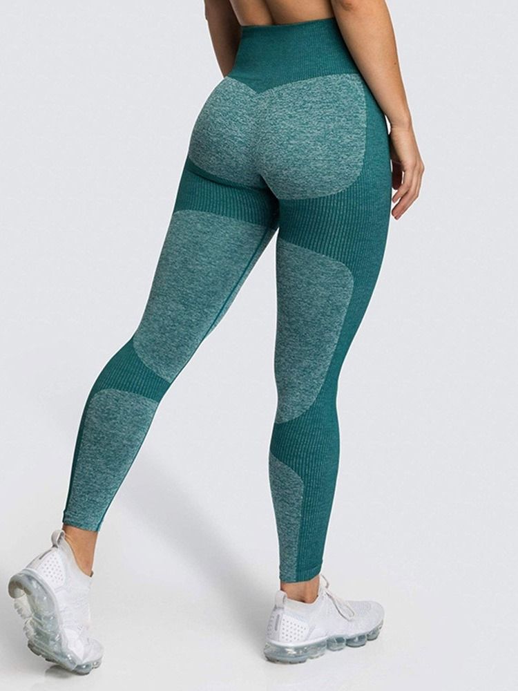 Nylon Anti-Svett Color Block Four Seasons Yoga Byxor