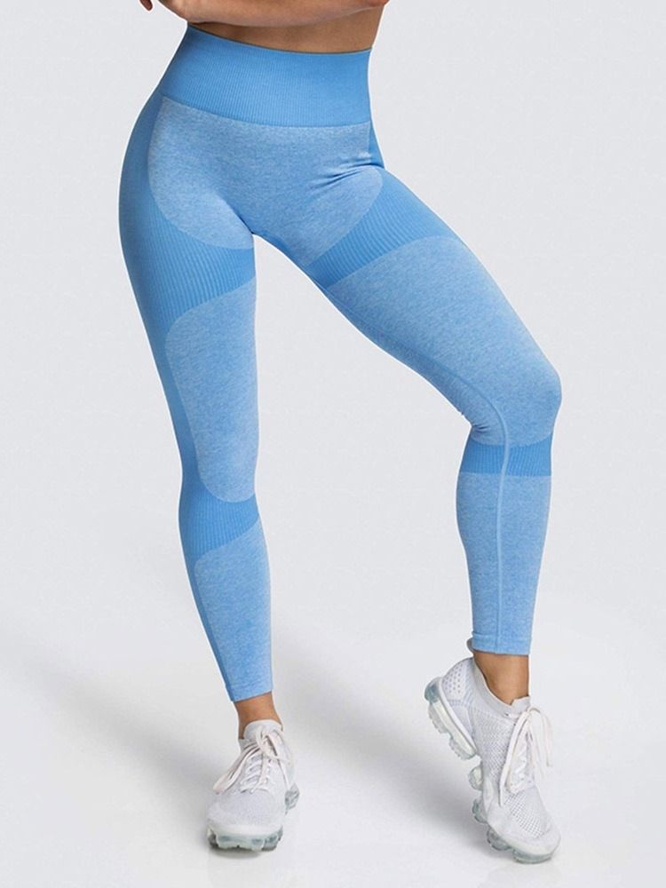 Nylon Anti-Svett Color Block Four Seasons Yoga Byxor