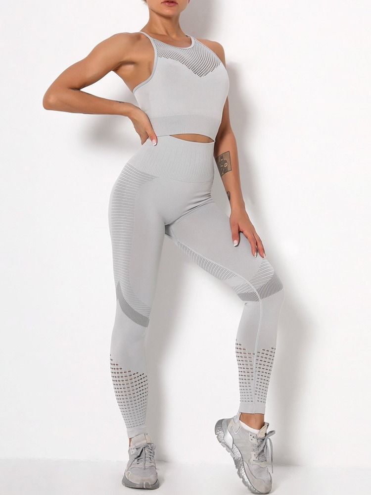 Nylon Quick Dry Pullover Yoga Klädset