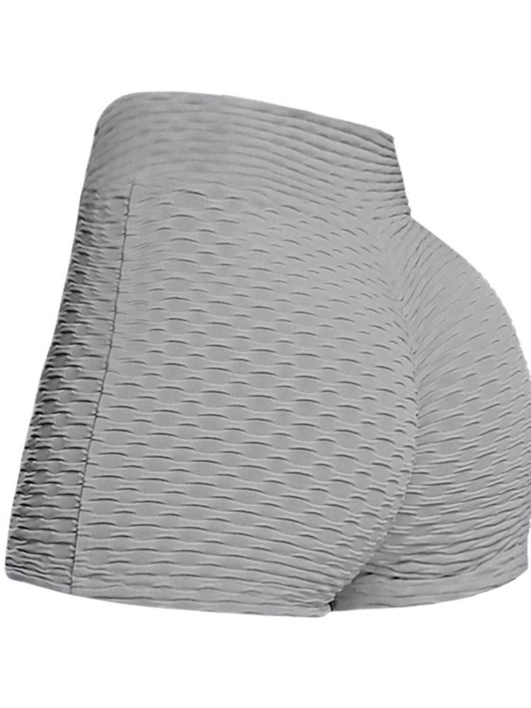 Patchwork Polyester Solid Andningsbara Yogabyxor Tiktok Leggings Med Hög Midja