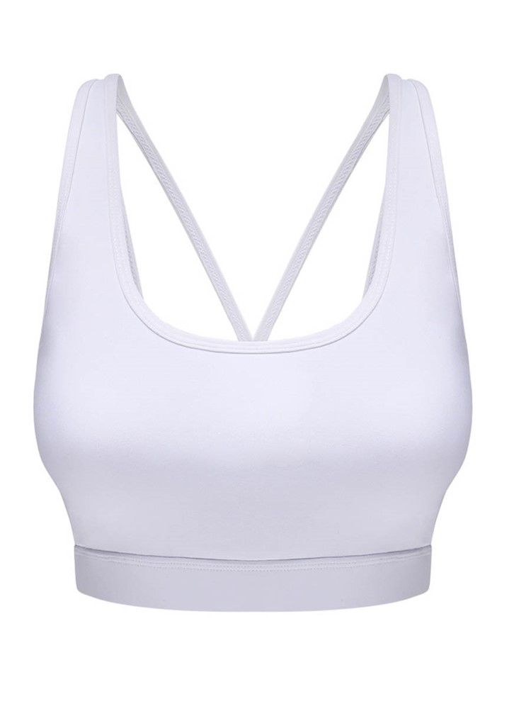 Plain Push Up Free Wire Sport Bh