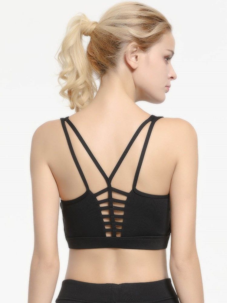 Plain Push Up Free Wire Sport Bh