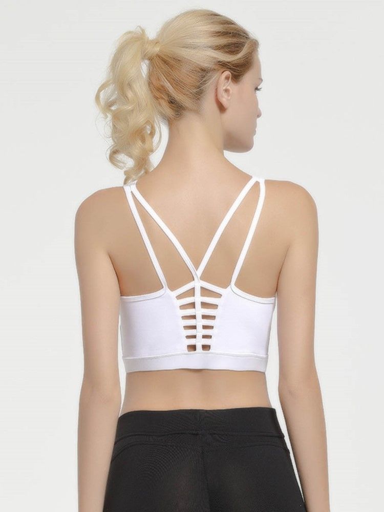 Plain Push Up Free Wire Sport Bh