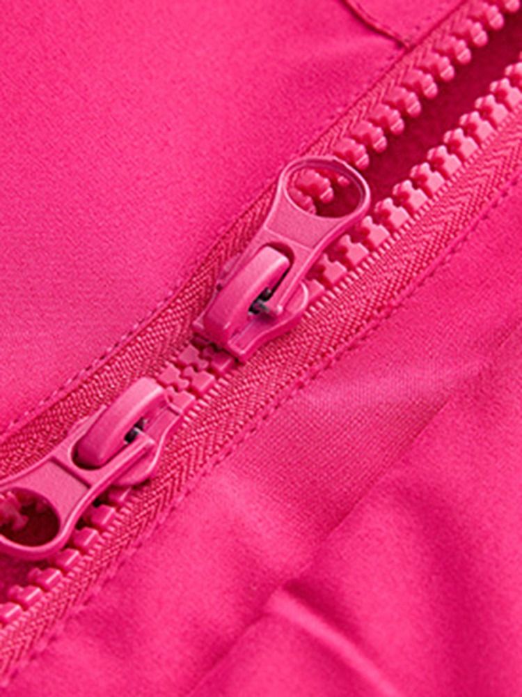 Polyester Andas Skidåkning Patchwork Polyester Tvådelade Kostymöverdelar
