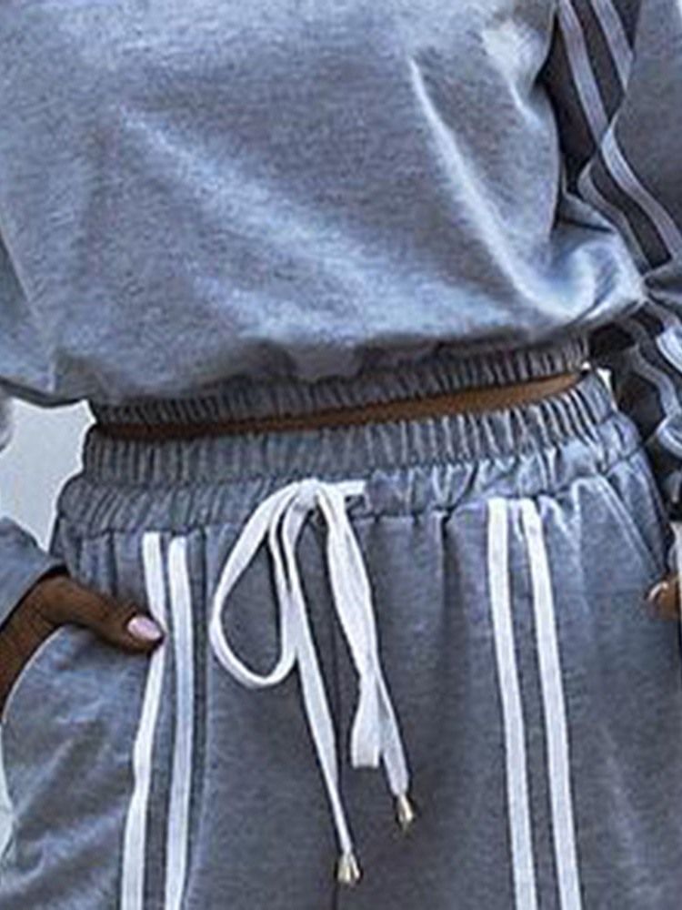 Polyester Fast Med Huva Anti-Svett Ankellängd Långärmad Klädeset