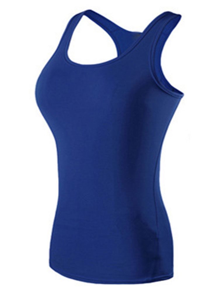 Rejäl Snabbtorkande Anti-Svett Vest Pullover Sport Toppar