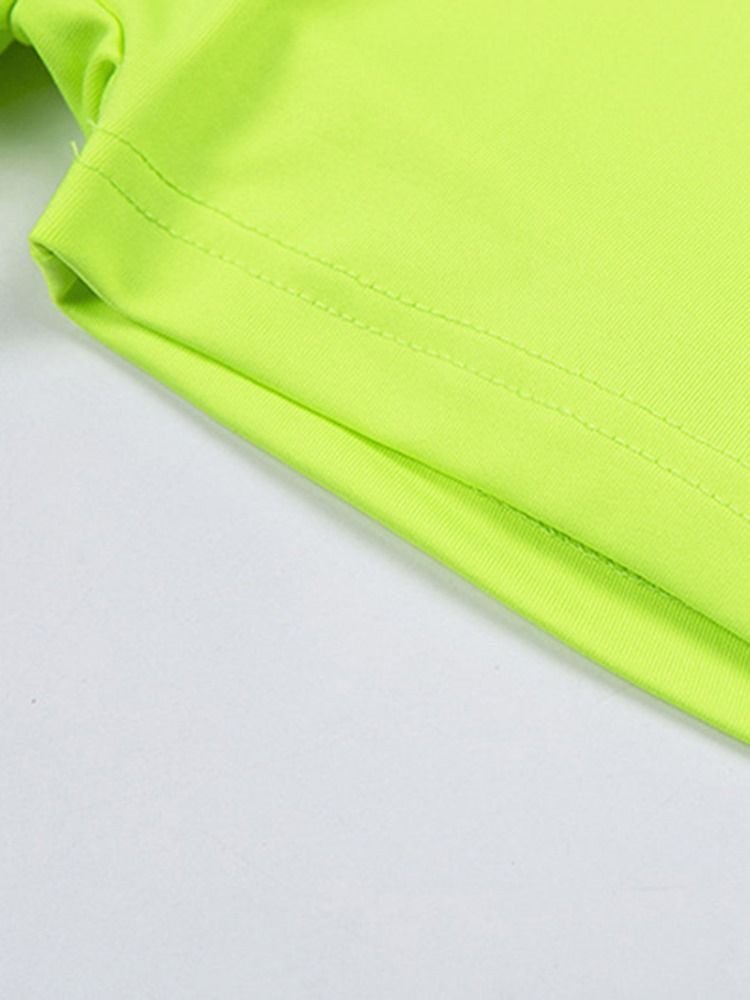 Shorts Med Brevtryck För Kvinnor Yogasportset
