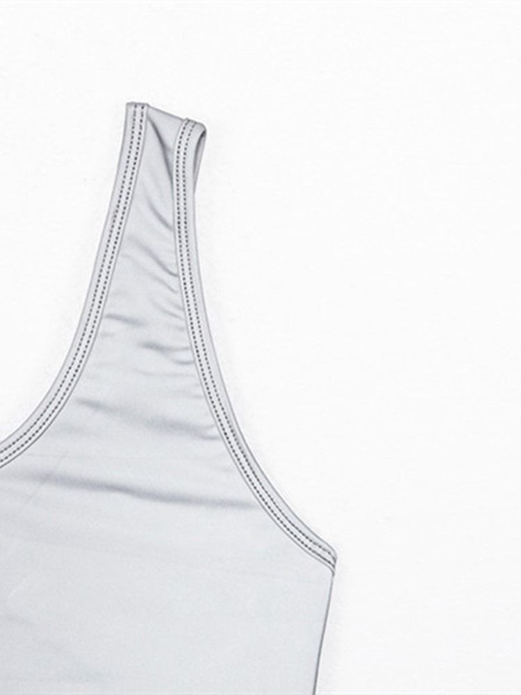Solid El Blinkande Pullover Yoga Sport Set