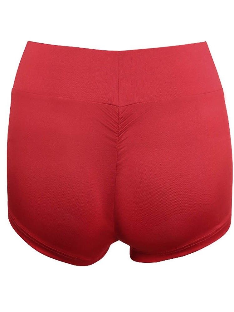 Solid Push Up Fitness Shorts För Kvinnor Yogabyxor Tiktok Leggings