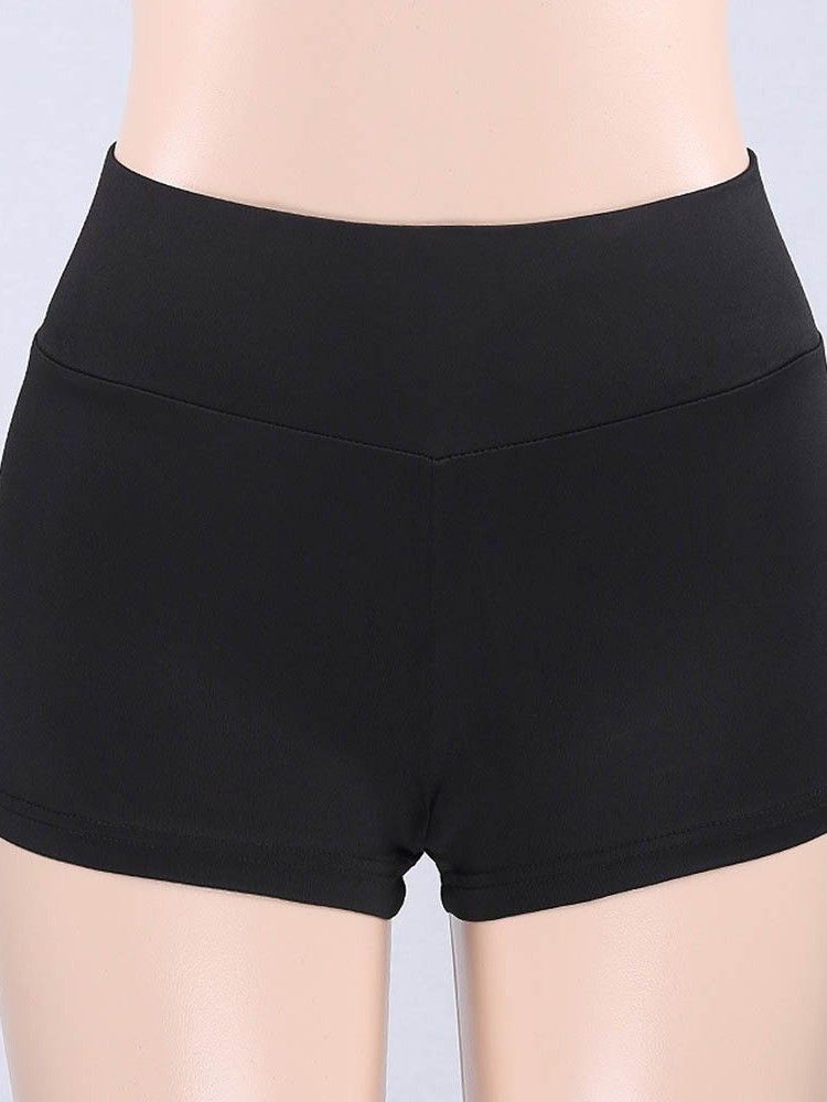 Solid Push Up Fitness Shorts För Kvinnor Yogabyxor Tiktok Leggings