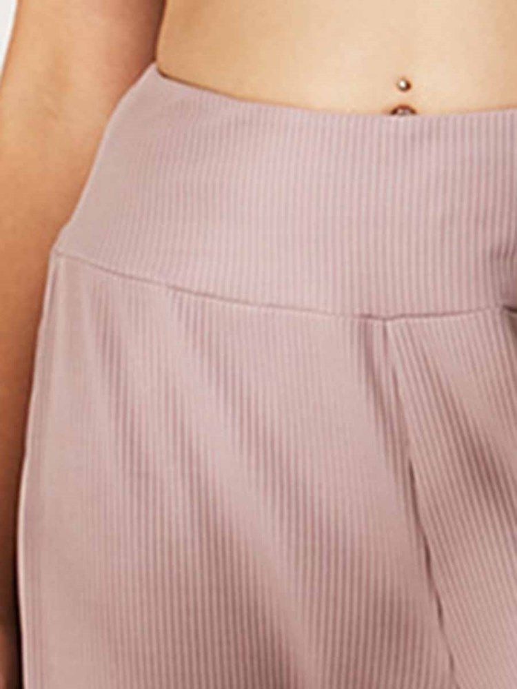 Solida Snabbtorkande Yogabyxor I Polyester