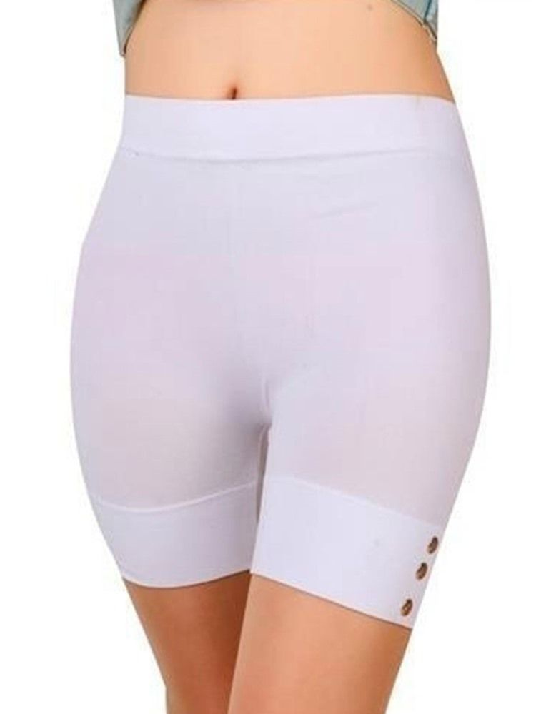 Solida Sommarshorts Som Andas För Kvinnor Gym Sports Yoga Byxor
