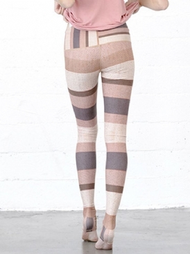 Spandex Quick Dry Print Gym Sport Leggings Yoga Byxor Tiktok Leggings Med Hög Midja