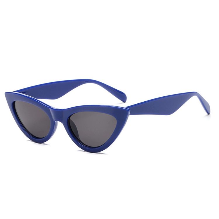 2018 Fashion Color Top Cat Eye Damsolglasögon För Sommaren Uv400