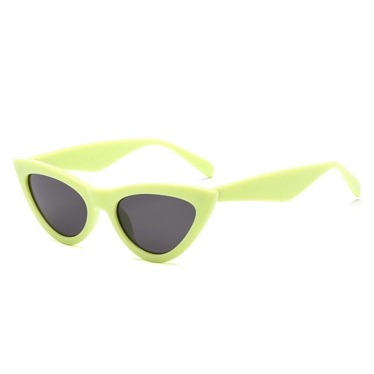 2018 Fashion Color Top Cat Eye Damsolglasögon För Sommaren Uv400