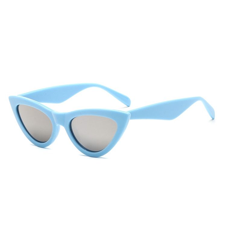 2018 Fashion Color Top Cat Eye Damsolglasögon För Sommaren Uv400