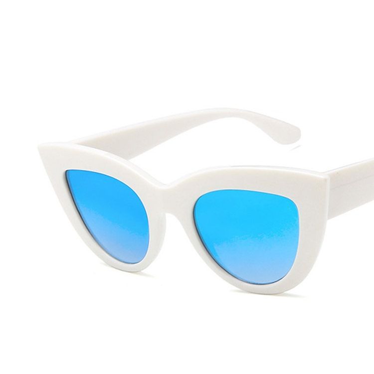 Cat Eye Resin Fashion Solglasögon