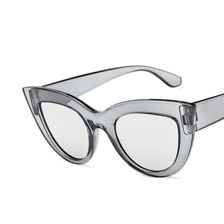Cat Eye Resin Fashion Solglasögon