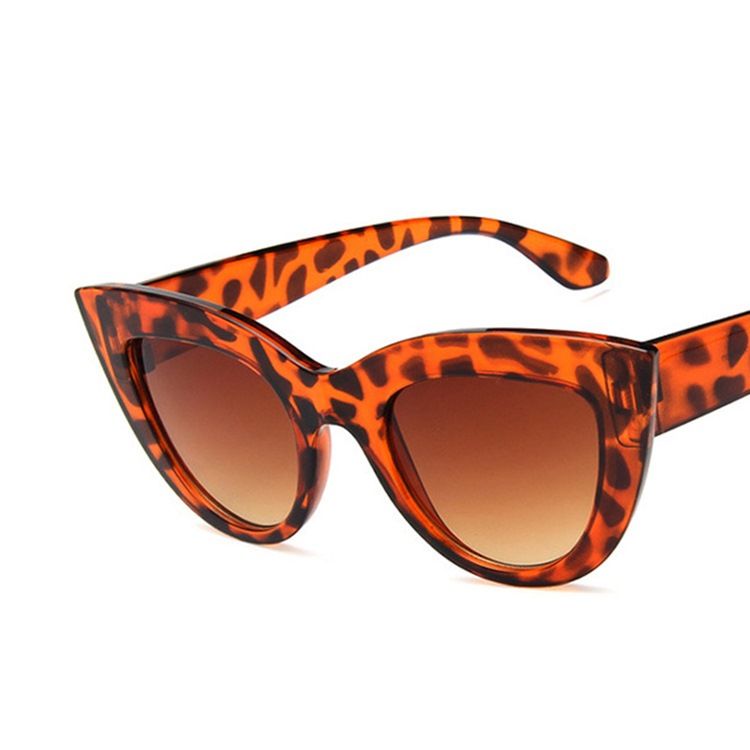 Cat Eye Resin Fashion Solglasögon