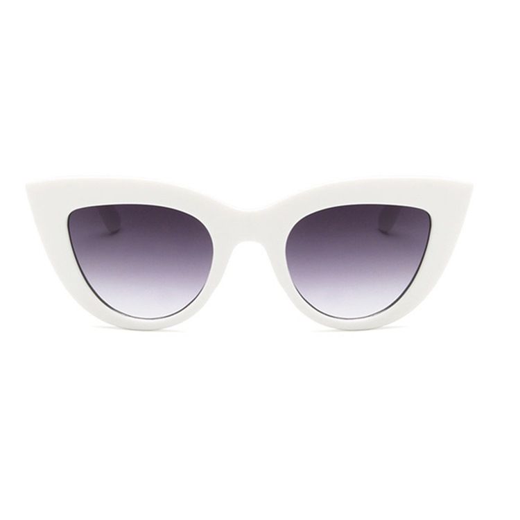 Cat Eye Resin Fashion Solglasögon