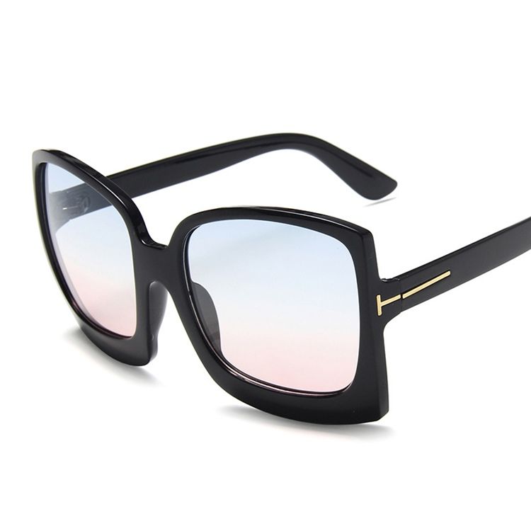 Wrap Resin Slim Solglasögon För Kvinnor
